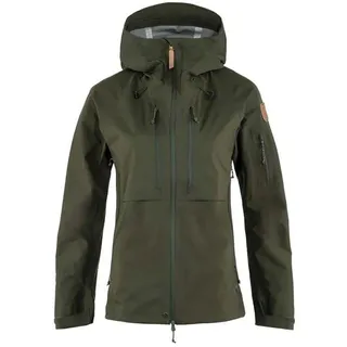 Fjällräven Keb Eco-shell Jacke, Deep Forest, XXS