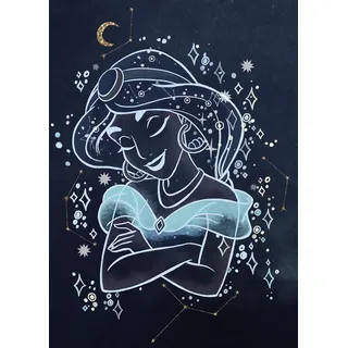 Komar Bild »Jasmin Dreaming« Disney 1 Stk. tlg. Wandbild zur Dekoration im Kinderzimmer - ohne Rahmen, bunt