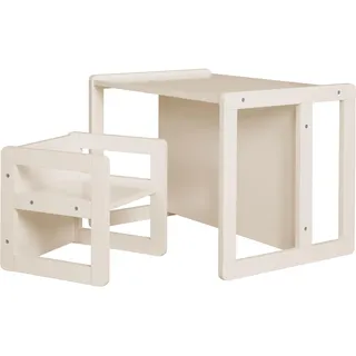 roba Kindersitzgruppe 3in1 Holz beige