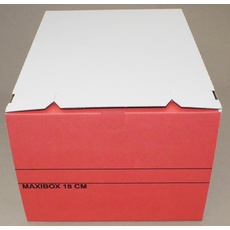 Bild 10 Top-Print Archivboxen weiß/rot 24,4 x 32,1 x 18,5 cm