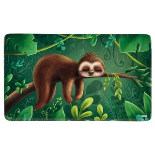 KESPER 31255 Dekor-Frühstücksbrettchen Motiv FAULTIER