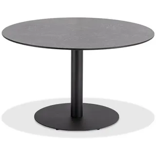 Klapptisch Bistro anthrazit rund - 125 cm rund HPL Beton-Design