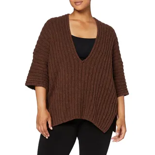 Falke Damen Oversize Neck, Mink, M-L