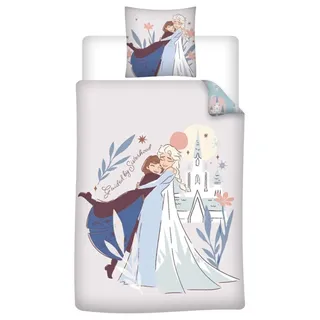 Frozen Bettbezug 140 x 200 cm - Baumwolle - 65 x 65 cm