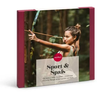 mydays Geschenkbox Sport & Spaß, für 1 Person, freie Erlebnis-Auswahl an ca. 810 Orten