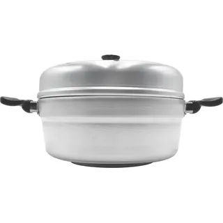 Nomadischer Ofen aus Aluminium Nonna Aurelia 26cm - Agnelli - Silber, Schwarz