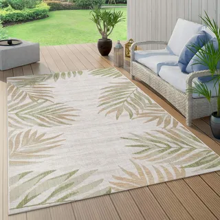 Paco Home Kuba 127 Outdoor-Teppich 120 x 160 cm grün