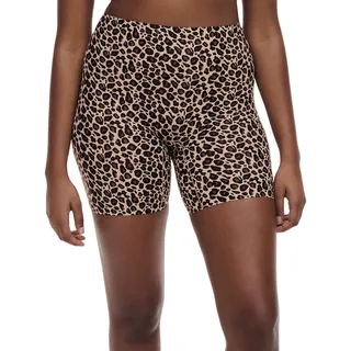 CHANTELLE Lange Unterhose SoftStretch Leopard Print Einheitsgröße
