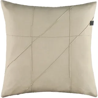 Schöner Wohnen Pleat Dekokissen 40 x 40 cm Beige