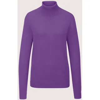 MADELEINE "Strickpullover Schmaler Feinstrickpullover" Feinstrick, lavendellila