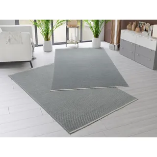 OCI DIE TEPPICHMARKE JOKER OF STRIPES Wendeteppich 200 x 290 cm Grau