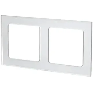 Glas-Wandschild im deutschen/französischen Design mit 2 silbernen Schlüsseln - Perfekt, um Ihren Räumen einen modernen und eleganten Touch zu verleihen - Qualität und Stil in jedem Detail.