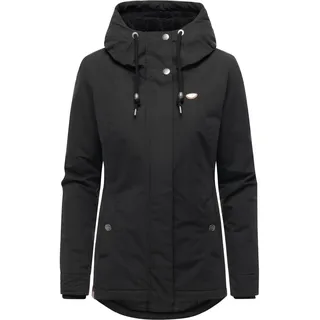 Ragwear Kurzmantel »Kurzmantel Alvena YOUMODO«, schwarz
