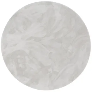 Pergamon Fellteppich Pearl Rund Grau, 160x160cm