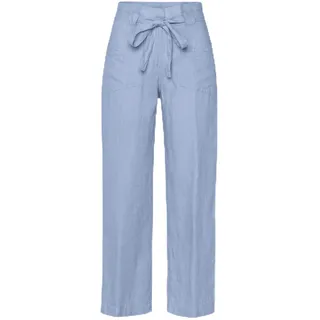 BRAX Damen Style Maine Pure Linen Hose, Soft Blue, 32W / 30L EU