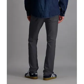 Chinohose "ERIC", Damen, Gr. 34, Länge 34, dunkelgrau washed, Web, Obermaterial: 70% Baumwolle, 28% Viskose, 2% Elasthan, PIONEER AUTHENTIC JEANS, straight fit lang, Hosen Chinohose, im Five-Pocket Style