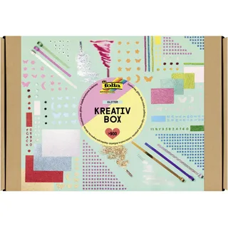 Folia Kreativ Box Glitter 900 Teile