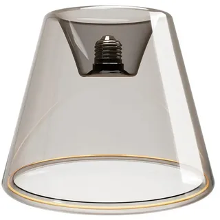 Creative Cables Hängelampe Mit Rauchglasbirne - Black - One Size