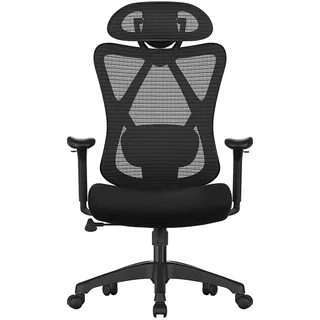 Songmics OBN063B01 Stoff Schwarz