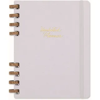 Moleskine Undatierter Life Kalender Mit Spiralbindung, Xl, Wochen-Monatskalender, Fester Einband, Crush Grape