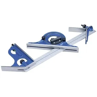 Dasqua 1012-2010 Kombinationsquadrat-Set Produktabmessung, Länge: 352 mm 4teilig