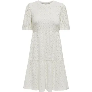 Jdy Minikleid Unifarben Weiß XS