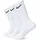 Everyday Cushion Socken 3er Pack Weiß 35-38
