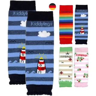 Kiddylegs® Babystulpen Premium Mini Beinwärmer für Neugeborene (Leuchtturm)