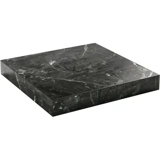 Arbeitsplatte IMPULS KÜCHEN "4 cm stark", carrara schwarz, B:30cm H:4cm T:60cm, Holzwerkstoff, Tischplatten, Arbeitsplatte, in vielen Breiten, passend zu allen Serien, von vier Seiten ummantelt