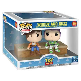FUNKO POP! Disney Vinyl Figur Momets Toy Story 30th Anniversary Woody and Buzz 1599 - Grün