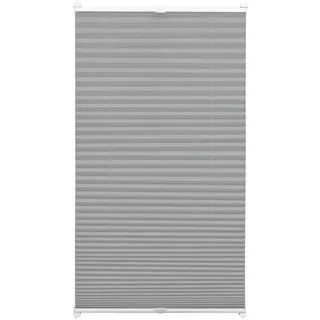 GARDINIA Plissee 65 x 130 cm schiefer/grau