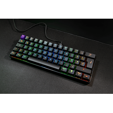 Bild von IGK-5000-BK Mini Size, Gaming Tastatur , Mechanisch, Sonstiges, kabelgebunden, Schwarz