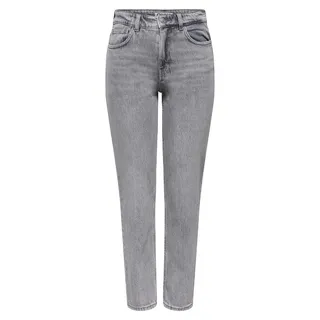 Only Onlemily High Waist Medium Grey Denim 25/32