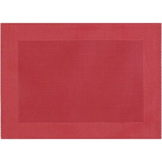 stuco Platzset »Cadre«, (Set, 4 St.), rot