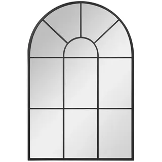Homcom Fensterspiegel 91 x 60 cm Schwarz