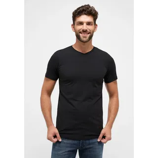 Eterna V-Shirt, schwarz