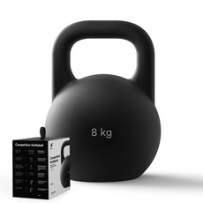 Bild Competition Kettlebell 8 Kg, hochwertige Kugelhantel aus Gusseisen inkl. Trainingsplan