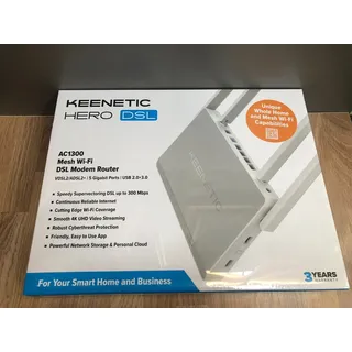 Keenetic Hero Dsl Router - White