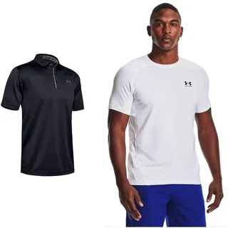 Under Armour Herren Tech, atmungsaktives Poloshirt, Komfortables und kurzärmliges Sportshirt mit Loser Passform & Herren Tech Polo Shirt