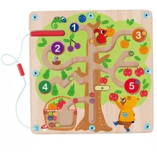 Tooky Toy: Magnetisches Geschicklichkeitsspiel „Obsternte“