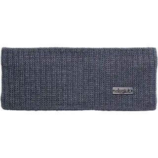 Eisglut Damen Stirnband Ninl Merino Made in Germany, grau mel.