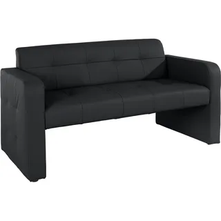 exxpo - sofa fashion Polsterbank »Barista Küchensofa, Sitzhöhe 49cm, kompakte Stellmaße« Frei im Raum stellbar, schwarz
