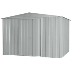 Bild Metallgerätehaus 10x8 2,95 x 2,37 m silber metallic