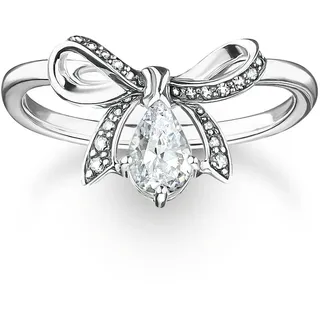 Thomas Sabo Ring mit Zirkonia (synth.), 91760936-60 silberfarben-weiß