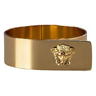 Rosenthal Versace Serviettenring Medusa Gold, Metall, 5 x 4 cm, 69201-321643-05001