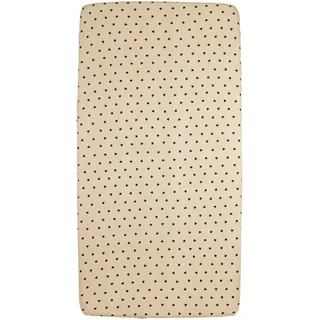 Meyco Spannbettlaken Jersey 60 x 120 cm Zartsand 2 St.