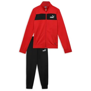 Puma Poly Suit Cl B Track Suit,Rot (High Risk Red), 164