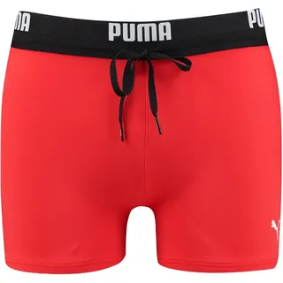 Puma SWIM LOGO Trunk in red XS