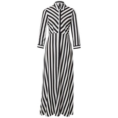 Bild YASSAVANNA LONG SHIRT Dress S. NOOS Kleid, Black/Stripes:W white stripes) S
