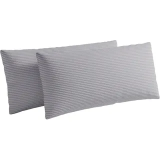 sit&more Sofakissen "Chelsea" zur Auswahl Sets mit 2 oder 3 Stück, silber